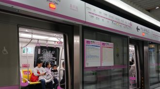 Beijing estrenó tres nuevas líneas de metro